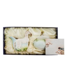 FM-75/ 2 Набор сахарница и молочник "Лошадь" (Pavone)