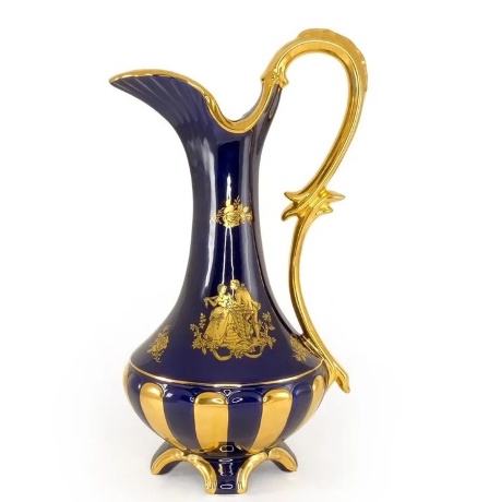 Кувшин, 27х22х47 см. AMANTE BLU, керамика