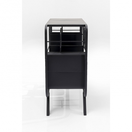 Стеллаж для бутылок Shapes, 71х69х30 см. Сталь, Черный