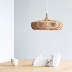 Плафон, 43х24 см. Clava Dine, Wood Natural Oak Umage