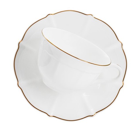 Чашка с блюдцем Лотос, 0,25 л. Emily