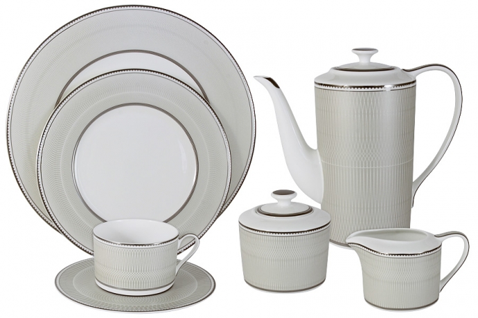 Чайный сервиз "Маренго" Naomi 40 предметов, на 12 персон