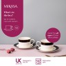 Набор из 2 чайных пар фарфоровых Luxe Deco, 200 мл. Mikasa Kitchen Craft