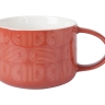 Кружка Геометрия, терракота, 0,5 л. Maxwell & Williams