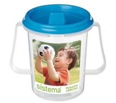 Детская чашка с носиком Hydrate, 250 мл. Sistema, мульти