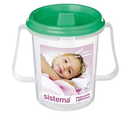 Детская чашка с носиком Hydrate, 250 мл. Sistema, мульти