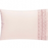 Комплект постельного белья "OSAKA", перкаль, 150х210+220x240+50х70 см. нежно-розовый