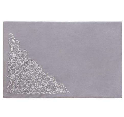 Пододеяльник "CASTELLO", сатин, 150х210 см. серый, BOVI