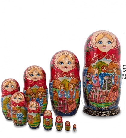 МР-25/ 02 Матрешка 10м "Рынок"