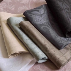 Скатерть, 175х175 см. 100% лен, белая, TIVOLI Le Jacquard Francais