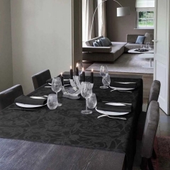 Скатерть, 175х175 см. 100% лен, белая, TIVOLI Le Jacquard Francais