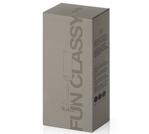 Набор бокалов для шампанского Fun Classy, лиловый, 0,19 л, 2 шт. Pozzi Milano 1876