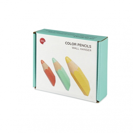 Вешалка настенная Color Pencil, 3 шт. Balvi