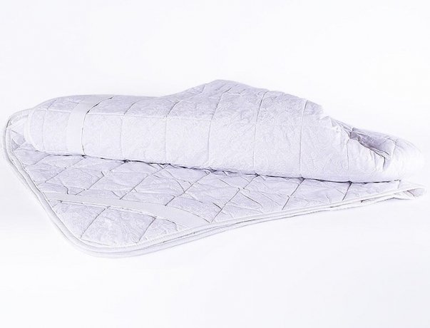 Наматрасник с шерстью овцы "Золотой мерино", 180х200, с резинками -фиксаторами по углам, Natures