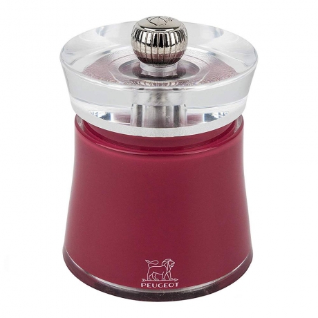 Набор мельниц Peugeot Bali для перца и соли, цвет красный + подставка Linea, акрил