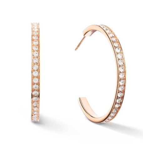 Пусеты Crystal-Silver 0128/21-1822 Coeur de Lion