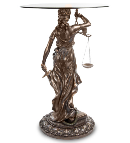 WS-651 Подставка "Фемида - богиня правосудия"