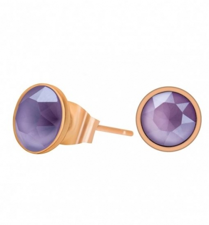 Пусеты SWE298.10 RG Fiore Luna