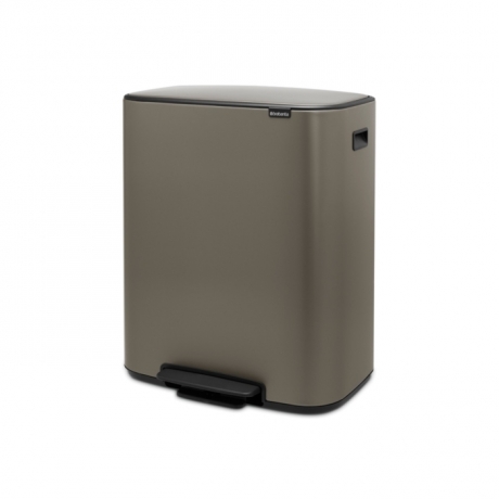 Мусорный бак Bo с педалью (2 x 30 л), Платиновый Brabantia