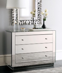 Зеркальный комод "Мишель", 105х50х83 см.