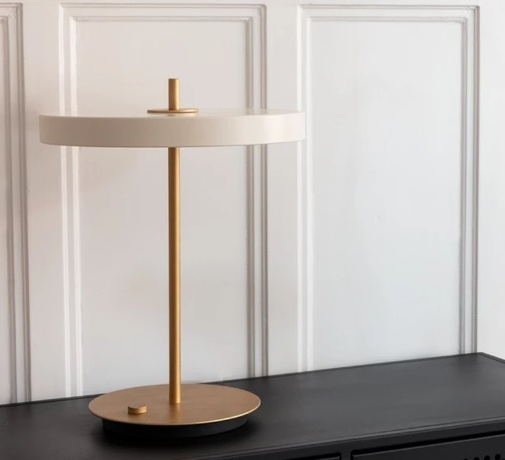 Настольный светильник Asteria pearl, 31х41,5 см. Umage