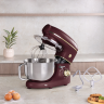 Многофункциональный кухонный комбайн с мясорубкой, электрический, Berlinger Haus, Leonardo, матовый: бордо