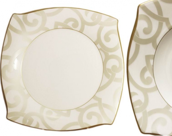 Набор из 6 обеденных тарелок Грегори, 28 см, Narumi