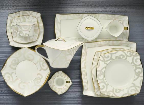 Набор из 6 обеденных тарелок Грегори, 28 см, Narumi