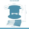 Набор для фондю KitchenCraft Deluxe KC из нерж/стали Kitchen Craft