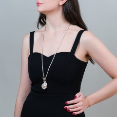 Колье Manisto LN5117 BW/S Fiore Luna