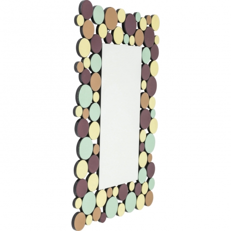 Зеркало Circles, коллекция "Круги" 80*120*2, Стекло, МДФ, Мультиколор