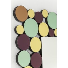 Зеркало Circles, коллекция "Круги" 80*120*2, Стекло, МДФ, Мультиколор