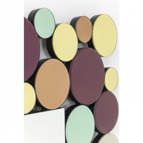 Зеркало Circles, коллекция "Круги" 80*120*2, Стекло, МДФ, Мультиколор