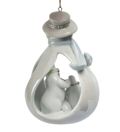 CMS-39/ 7 Фигурка подвесная "Снеговичок" (Pavone)