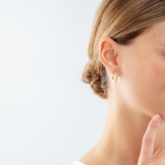 Серьги Green-Gold 0127/21-0516 Coeur de Lion