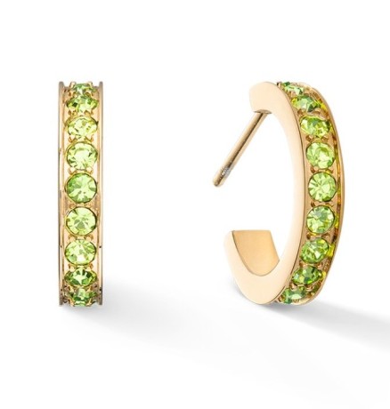 Серьги Green-Gold 0127/21-0516 Coeur de Lion