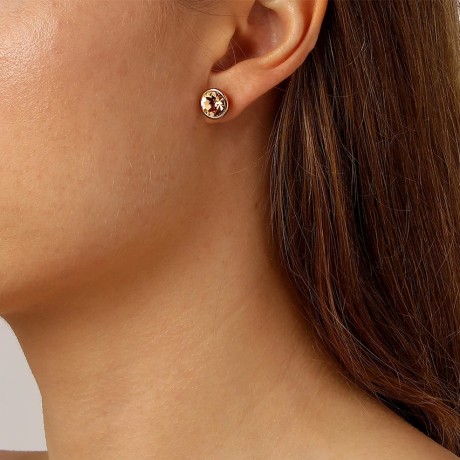 Пусеты DIA SG GOLDEN Dyrberg Kern