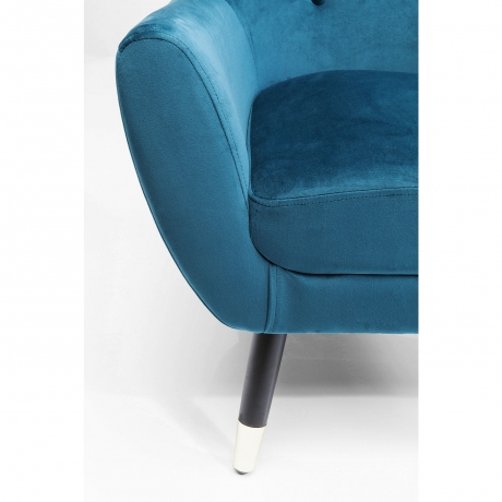 Кресло Olga, коллекция "Ольга" 72*70*68, Полиэстер, Сосна, Фанера, МДФ, Пенополиуретан, Синий