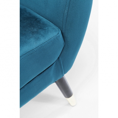 Кресло Olga, коллекция "Ольга" 72*70*68, Полиэстер, Сосна, Фанера, МДФ, Пенополиуретан, Синий