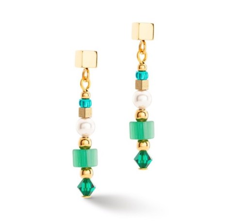 Пусеты Green-Gold 4355/21-0516 Coeur de Lion