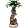 Подсвечник Monkey, коллекция "Обезьяна" 23*37*23, Полирезин, Мультиколор