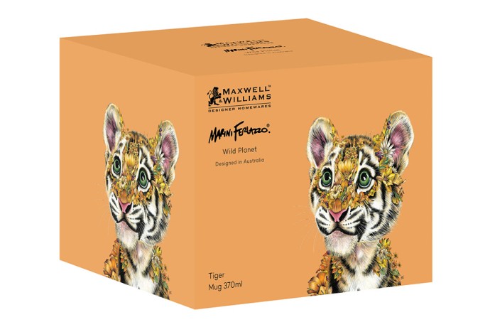 Кружка Живая планета, тигрёнок, 0,37 л. Maxwell & Williams