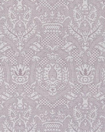 Пододеяльник "MEDALION 2" сатин-жаккард, 150х210см. баклажан/серый жемчуг, BOVI