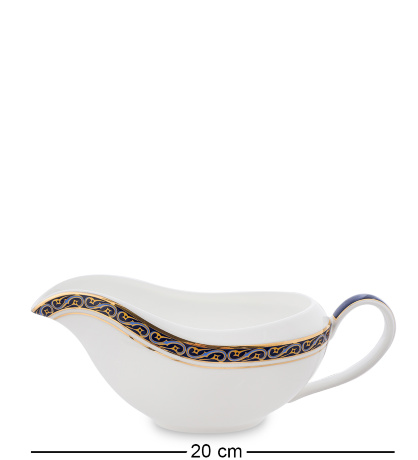 JK-196 Столовый сервиз 27 пр. на 6 перс. "Золотой Палермо" (Gold Palermo Pavone)