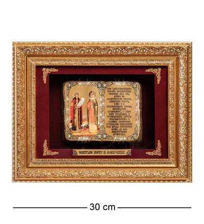 ПК-547 Панно "Петр и Феврония" мал. 28х21