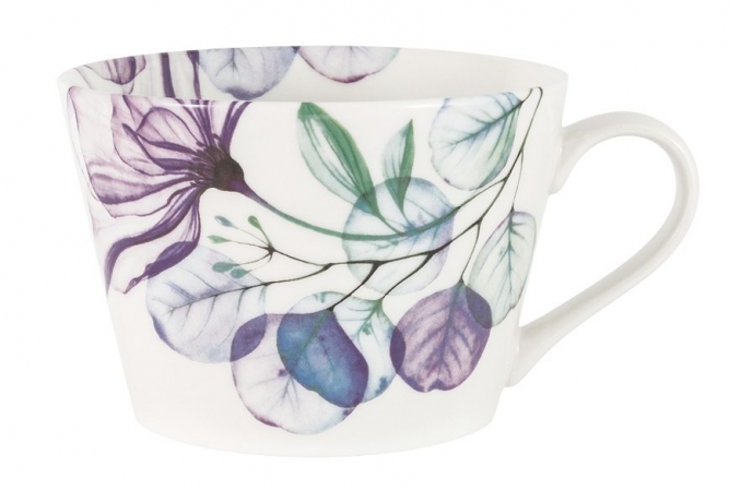 Кружка Азалия, 480 мл. фиолетовый, Home & Style