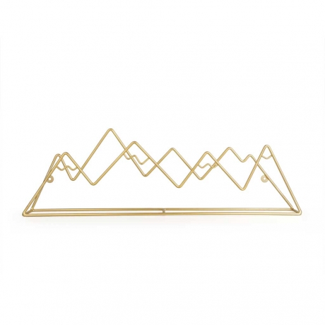 Вешалка настенная Mountain золотая, Balvi