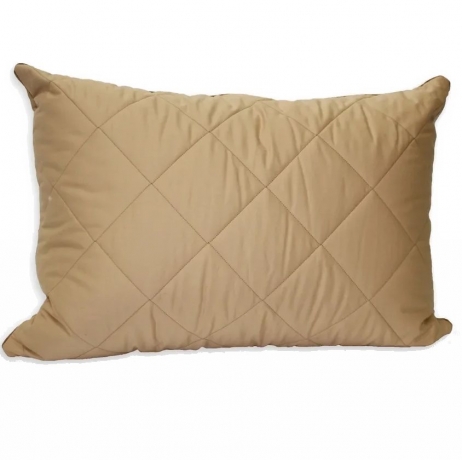 Подушка регулируемая (средняя) "Сон Шахерезады" 50х68 см. с пухом верблюда в стеганом чехле, Natures