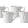 Набор из 4-х кружек Nova, белый, 0,38 л. Maxwell & Williams
