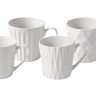 Набор из 4-х кружек Nova, белый, 0,38 л. Maxwell & Williams